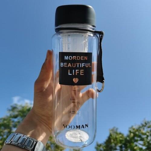 770ml Large Capacity Portable Water Bottles for Sport Gym Travel Drinking Bottle with Strings BPA Free Tea Mug Outdoor Camping