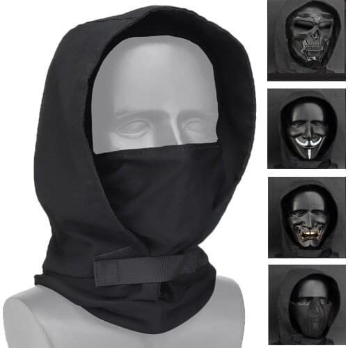 Outdoor Sports Cosplay Tactical Night Headgear Can Collocate Airsoft Mask CS Hunting Shooting Sports Halloween Skull Masks