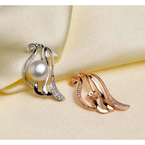 Hot New Pendant Mountings Findings Settings Jewelry Fittings Women Accessories for Pearls Beads Stones Crystals Jade Agate