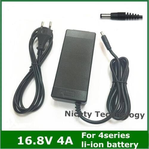 16.8V4A 16.8V 4A lithium li-ion battery charger for 4 series 14.4V 14.8V lithium li-ion polymer batterry pack good quality