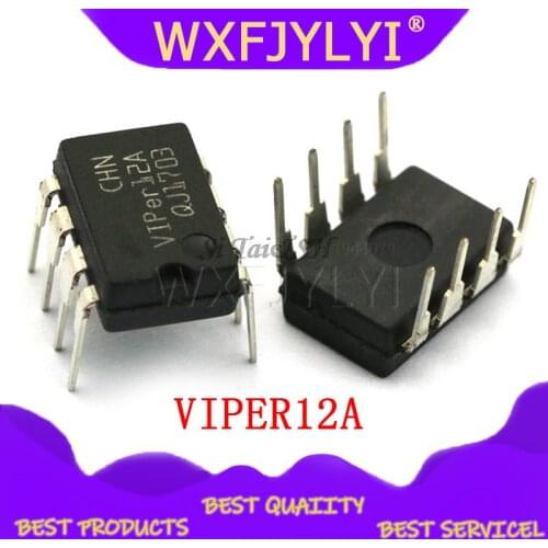 10pcs/lot VIPER12A VIPER 12A DIP-8