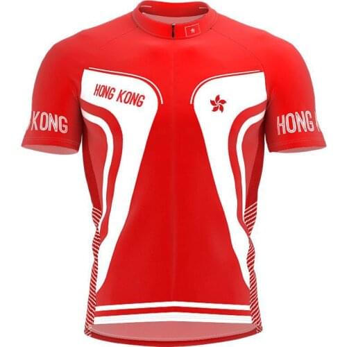 2021 HONG KONG Summer Multi Types Cycling Jersey Team Men Bike Road Mountain Race Riding Bicycle Wear Bike clothing Quick Dry