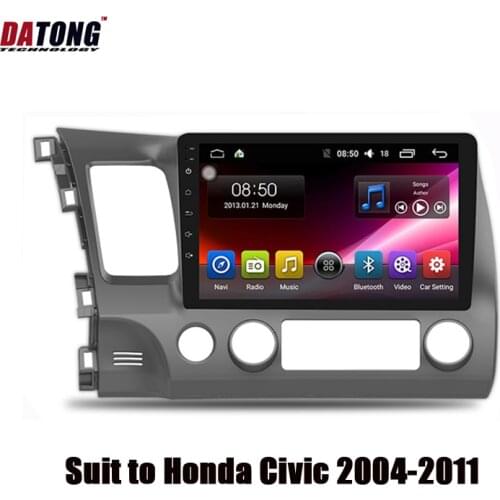 Android Auto Radio For Honda Civic 2004-2011 8-Core Wireless Carplay Car Radio Multimedia Video Player Navigation Head Unit