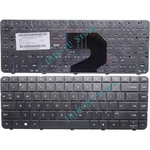 YALUZU English for HP US Black Keyboard for Compaq Presario CQ43 CQ57 CQ58 436