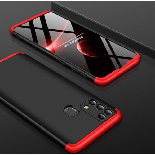 For Samsung Galaxy M31 M315F Case 360 Degree Full Body Hard Cover Case For Samsung Galaxy M31 M315 Shockproof Case + Glass Film