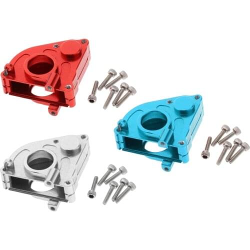 CNC Aluminum Alloy Center Transmission Gearbox Case Cover Protector for Axial SCX24 AXI90081 RC Crawlers Upgrade Parts