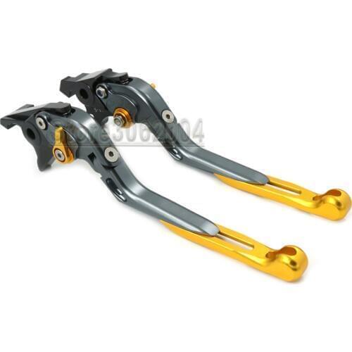For SUZUKI HAYABUSA/GSX1300R 1999-2007 Aluminum Motorcycle Folding Extendable Adjustable Brakes Clutch Levers
