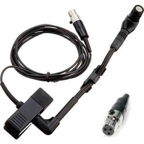 Bolymic Instrument Microphone Saxophone microphone 3 PINS XLR Jack for Saxophone Tuba Trumpet mic wireless sytem For Church