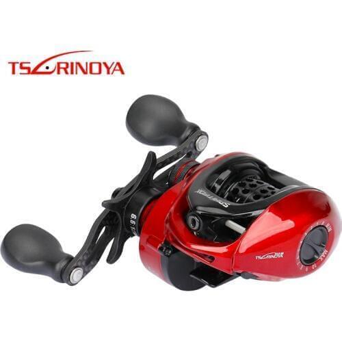 TSURINOYA BEIT FINESSE Casting Reel SPIRIT FOX 6.6:1/9BB/165g Ultralight Baitcasting Reel TROUT Fishing Reel Carretilha De Pesca