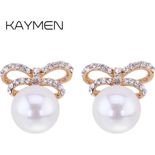 KAYMEN JEWELRY Women's Silver Earrings