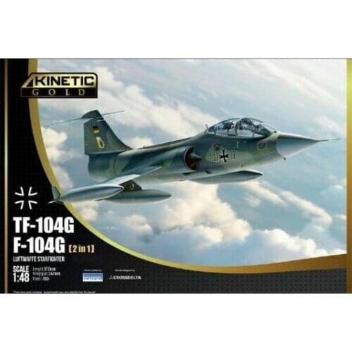 KINETIC K48089 1/48 TF-104G / F-104G Luftwaffe Starfighter - Scale Model Kit