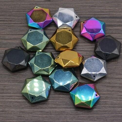 Natural Mineral beads semi-precious stone Color hematite exquisite charms for jewelry making DIY necklace bracelet accessories