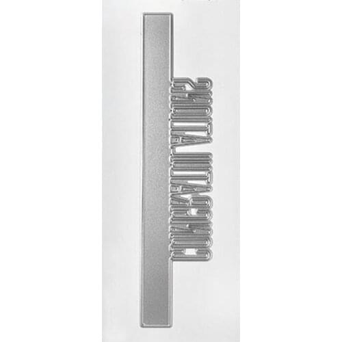 New Arrival 2021 Word Topper Die Cutting Dies Scrapbook Diary Decoration Stencil Ebossing Template DIY Greeting Card Handmade