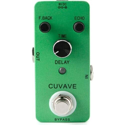 Delay Analog Classic Delay Echo Guitar Effect Pedal Zinc Alloy Shell True Bypass Guitar Stompbox