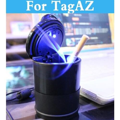 Car Ashtrays Led Portable Auto Office Cigarette Ashtray Holder Cup For Tagaz C10 C190 C-30 Road Partner Tager Vega Aquila