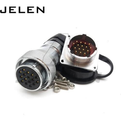 WF28 serie 16pin Male(socket) and female(plug) waterproof Power wire connectors cable automotive connector plug and socket