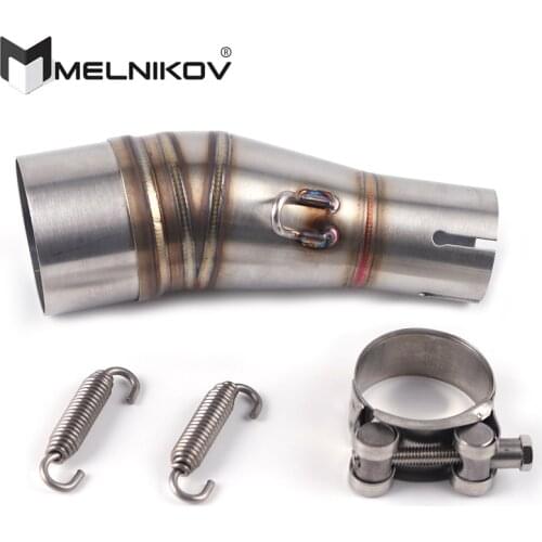 Z250 Z300 Motorcycle Exhaust middle pipe for Kawasaki Z250 08-15 Ninja 300 2013-2016 Ninja 250R 2008-2012 exhaust pipe adapter