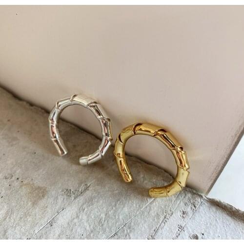 SHANICE 100% S925 Sterling Silver open ring Braided ring personality trendy jewelry fashion line twisted line For Women Gift