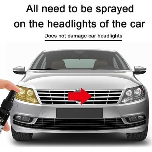50ml Car Headlight Repair Refurbishment Liquid Auto Headlight Restoration Agent Kit Scratches Lamp Renovation Agent Polishing