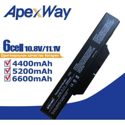Apexway 6 Cells Laptop Battery for HP Compaq 615 Compaq 610 Compaq 550 6720 6720s 6730 6735s 6820 6820s 6830 6830s