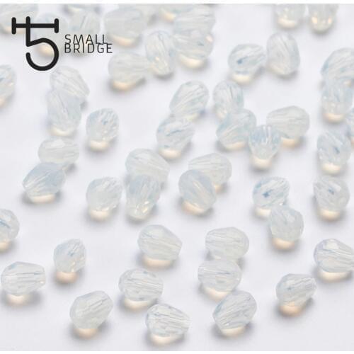Austria Loose Opal Tear Drop Crystal Beads For Jewelry Making Women Diy Accessories Beads Briolette Glass Facedet Beads Z802