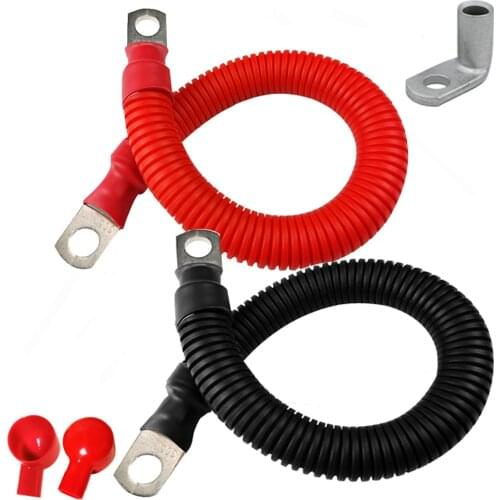 Oxygen-free Copper Thick Ground Wire 10/16/25/35/50 Square Pure Copper Inverter Secondary Battery Connection Line Bellows sheath