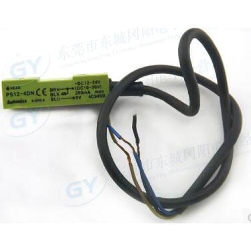 Free Shipping 2pcs/lot New Switch PS12-4DN DC three wire NPN normally open sensor