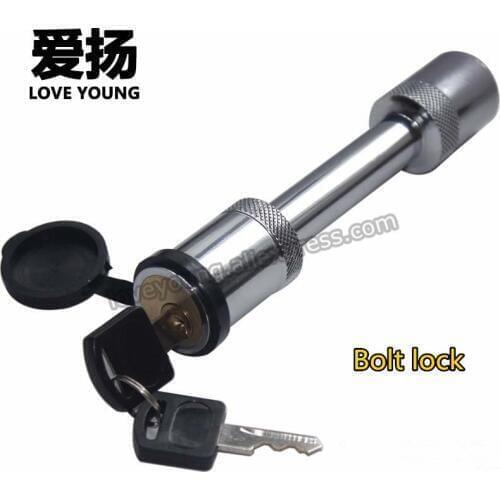 Trailer Hitch Receiver Lock for fixed towing square tube/Tow Bar Pin Lock for Trailer Bar Plug