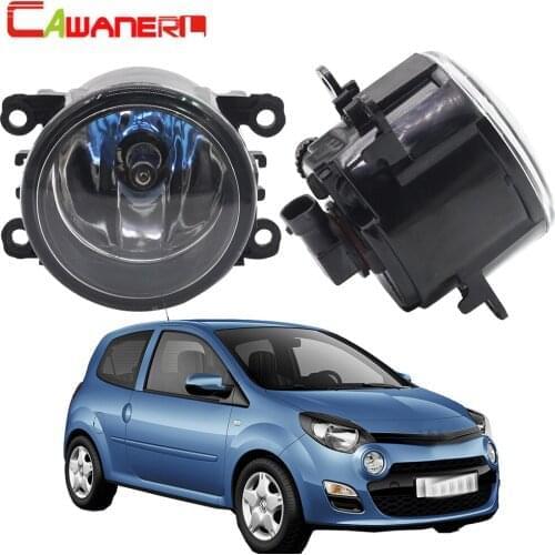 Cawanerl 2 Pieces H11 Car Halogen Fog Light Daytime Running Lamp High Power 12V For Renault Twingo II Hatchback CN0 2007-2015