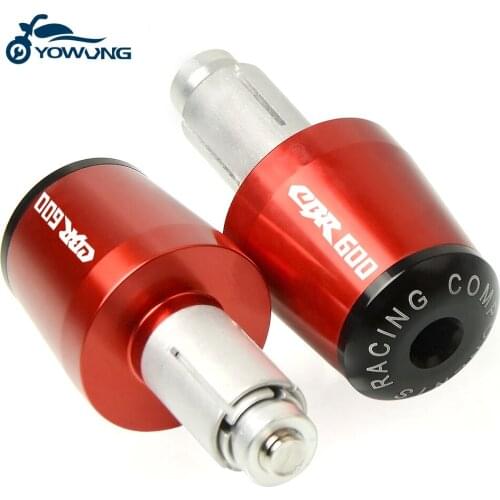 For HONDA CBR600 F2,F3,F4,F4i SPORT/F CBR 600 CBR600F CBR600RR 1991-2016 Motorcycle CNC Handlebar Grips Bar Ends Cap Slider