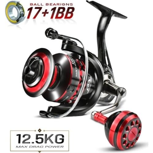 High Quality 14+1 BB Double Spool Fishing Reel 5.5:1 Gear Ratio High Speed Spinning Reel Carp Fishing Reels For Saltwater