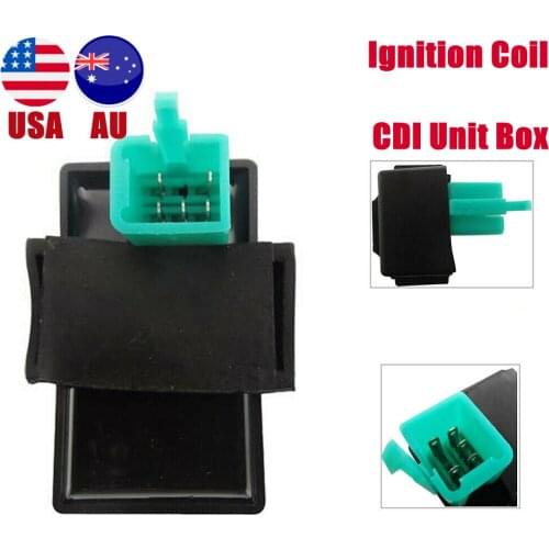 Motorcycle Ignition Coil & CDI Unit Box 5 Pin Plug For 50cc 70cc 90cc 110cc 125cc Dirt Bike ATV Scooter SSR