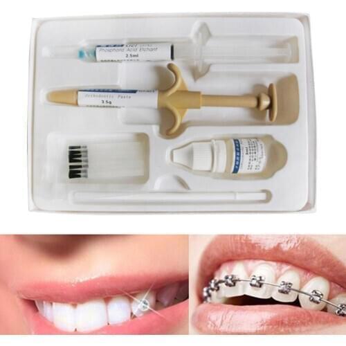 Dental Bracket Adhesive Set Oral Cavity Tooth Equipment Equipment Dental Health Accessories Teeth Care Orthodontic For Bond U9Q9