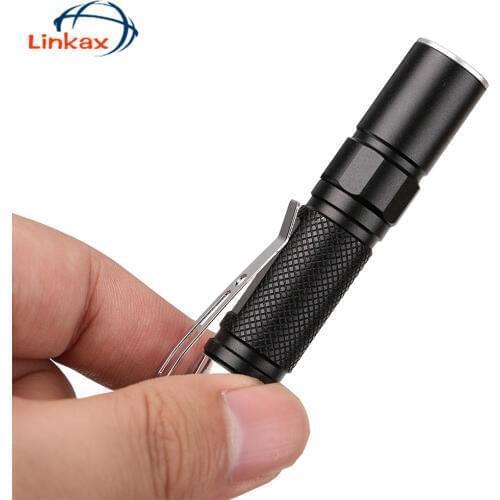Mini Portable Penlight XPE LED Flashlight Torch XP-1 Pocket Light Zoomable Outdoor Camping Light USE AAA Flashlight