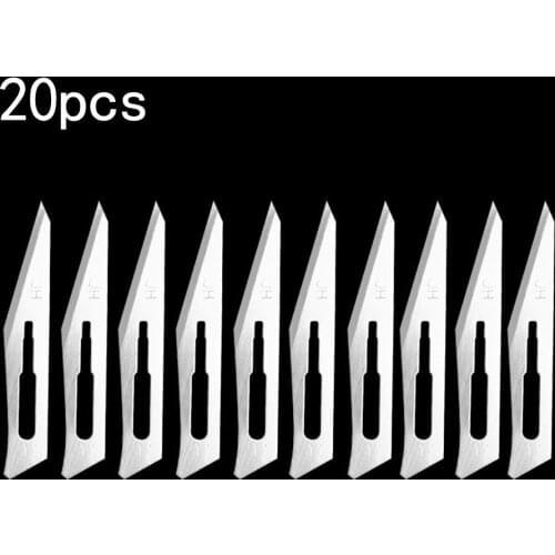 Set Blades Silver Wood 10#-24# Type Blades Carving Engraving Kit Scalpel