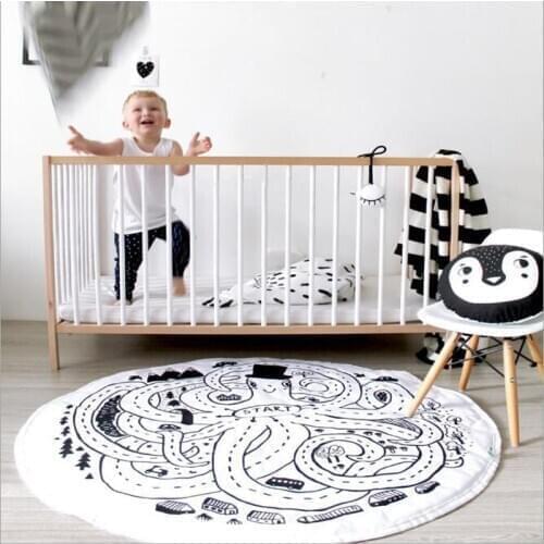 Blanket Octopus maze Playing Climbing Infant Baby Game Sofa fashion Stroller INS Covers Quilts Bedding Swaddle Tapis Warm