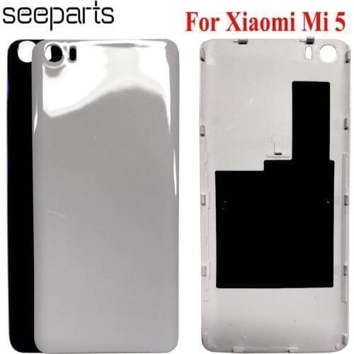 Original For XiaoMi Mi5 Back Cover Case Protective Battery Back Cover Housing Replacement 5.15" For Xiaomi Mi 5 Battery Cover