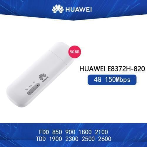 Original Unlocked Huawei E8372h-820 e8372 Wingle LTE Universal 4G USB MODEM WIFI Mobile 4g Support 16 Wifi Users