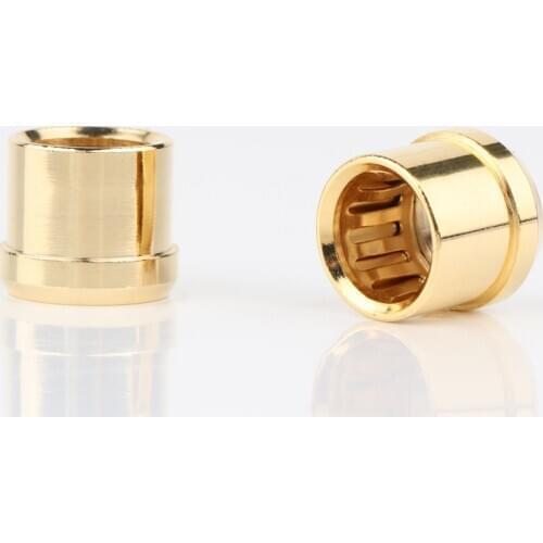 Preffair Gold Plated RCA Cap Plug Short-Circuit Socket Phono Connector RCA Shielding jack socket protect cover caps