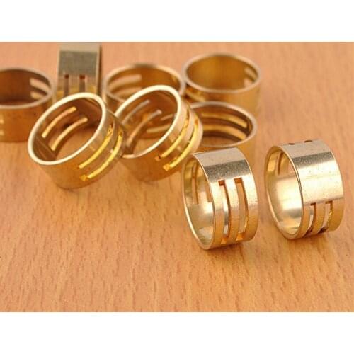 15 PCS 18mm Raw Brass Opening Closing Jump Ring Tool For Jewelry Making Tools & Equipments Accessory