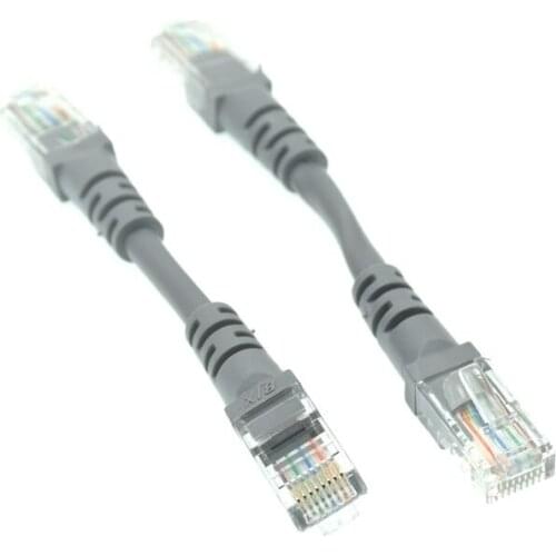 CAT5 CAT5e CAT6e UTP Ethernet Network Cable Male to Male RJ45 Patch LAN Short10CM cable 0.1m