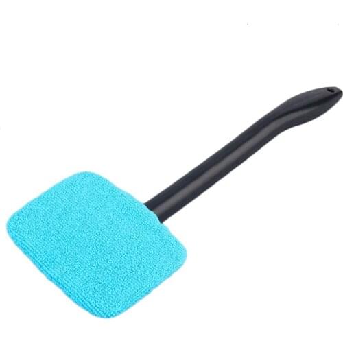 Car Window Cleaner Brush Kit Windshield Wiper Microfiber Wiper Cleaner Cleaning Brush Auto Cleaning Wash Tool With Long Handle