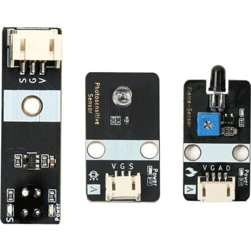 Photosensitive Thermal Flame Sound Tracking Sensor Module 5V