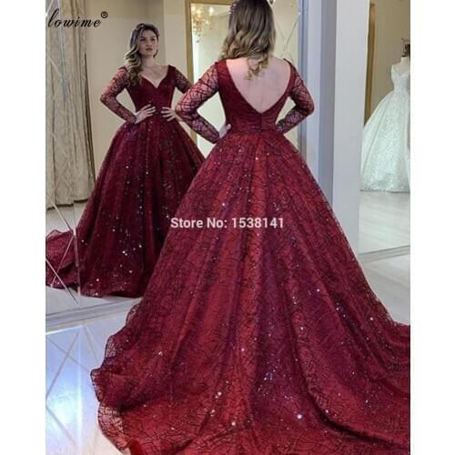 Plus Size Burgundy Evening Dresses Long Sequins Formal Celebrity Dresses Women Party Night Backless Prom Dresses Robe De Soiree