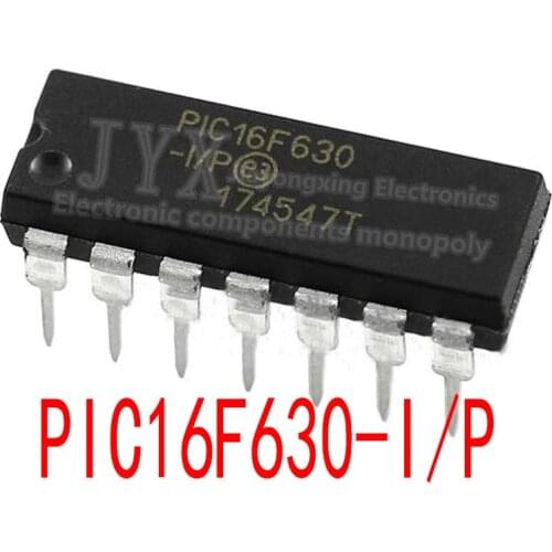 1pcs/lot PIC16F630-I/P DIP14 PIC16F630-I DIP PIC16F630 DIP-14 16F630