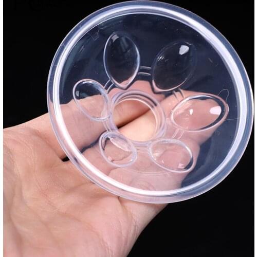 2PCS Silicone Breast Feeding Nursing Breast Strong Pump Baby Feeding Massage Cushion For Manual/electric Breast Pumps