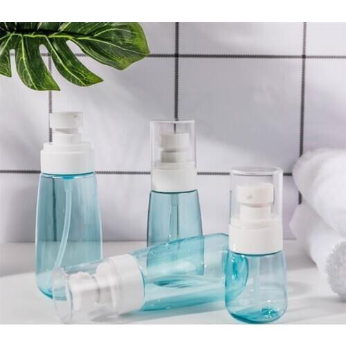 4PCS Mist Spray Bottle Multipurpose Portable Travel Makeup Bottle Water Sprayer Transparent Travel Cosmetic Bottle
