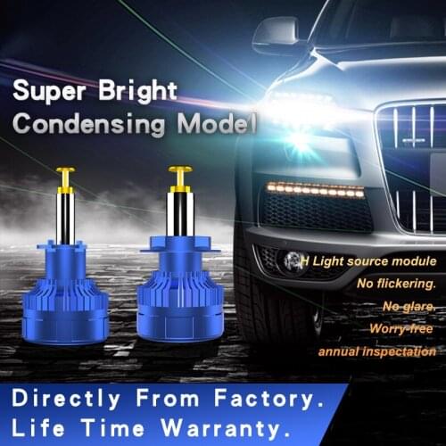 OKCFTC H7 LED H4 H8 H1 9012 LED HEADLIGHT BULB 80W 20000LM CAR MINI 9005 9006 HB3 HB4 LED BULB CAN 6500K AUTO FOG LAMP 12V 24V
