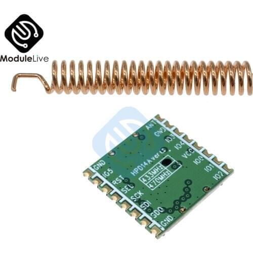 SX1278 Long Distance RF Wireless Module SPI 433 433Mhz LoRa Temperature Sensor Module For Arduino DRF1278F