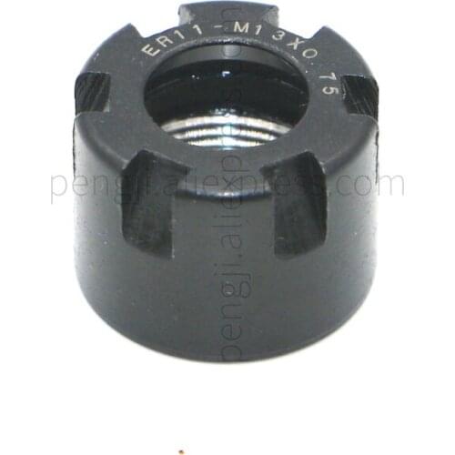 ER11 - M Collet Clamping Nuts for CNC Milling Chuck Holder Lathe, Thread Pitch M13 x 0.75 for The Same Type of Extension Rod